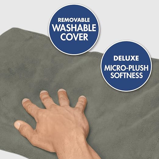 TheraCare Deluxe Heating Pad | Moist & Dry Heat | Four-Heat Settings | Sore - Image 10