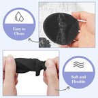 Manmihealth Silicone Back Scrubber & Shower Face Brush Set, Gentle-Cleaning & - Image 5