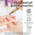 Nail Drill Kit Electric Rechargeable Set Cordless Nail Art Grinding Machine - Image 4