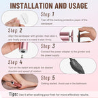 Dermawave Electric Foot File Callus Remover - Image 5