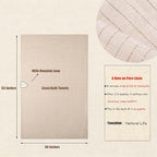 Linen Striped Bath Towel 30x53 - Image 4