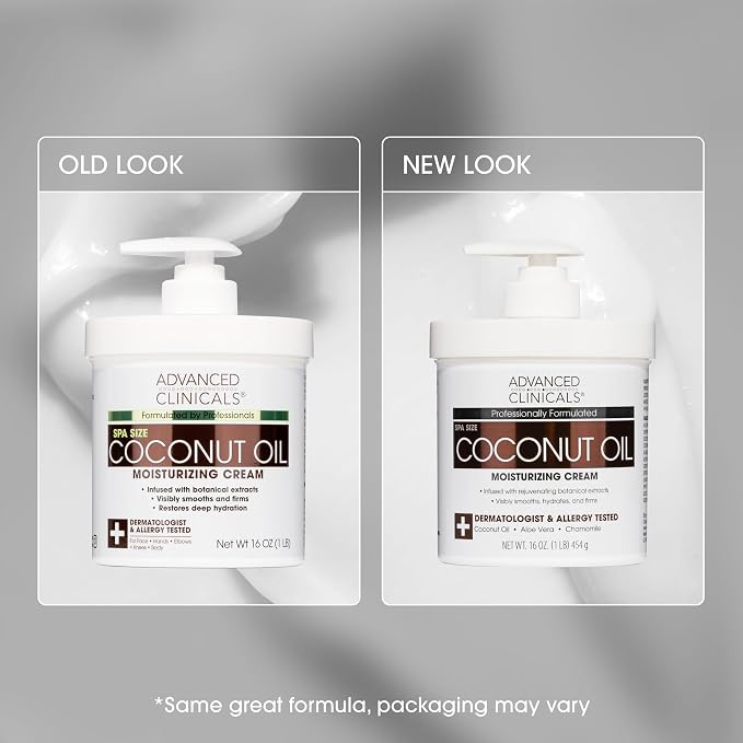 Advanced Clinicals Coconut Oil Body Cream - Image 9
