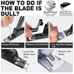 Black Premium Adjustable Nail Clippers - Image 8