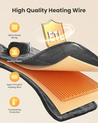 iDOO Heating Pad for Neck and Shoulders and Back for Pain Relief, Mothers Day - Image 4