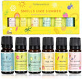 Folkulture Summer Essential Oil Set of 6 | Lemon Essential Oils by FOLKULTURE
