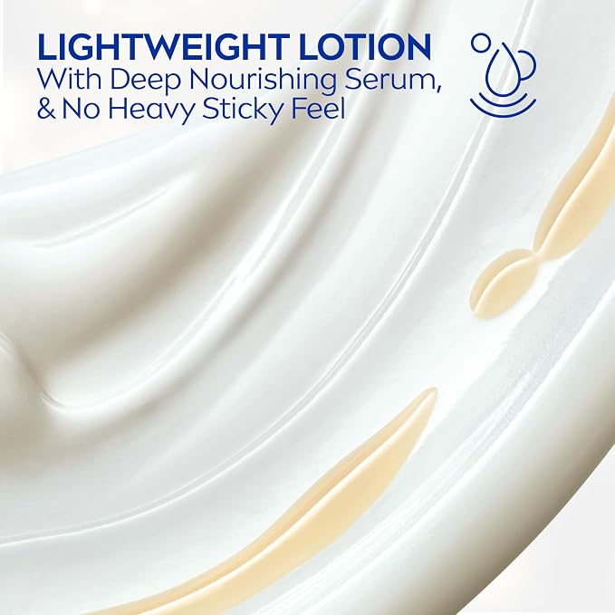 NIVEA Smooth Daily Moisture Body Lotion, Shea Butter 16.9 oz - Image 4