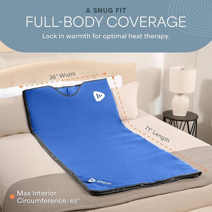 LifePro RejuvaWrap Infrared Sauna Blanket - Image 6