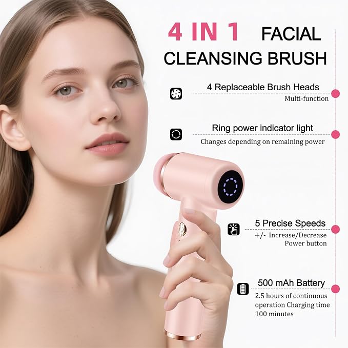 Electric Facial Cleansing Brush - Image 2
