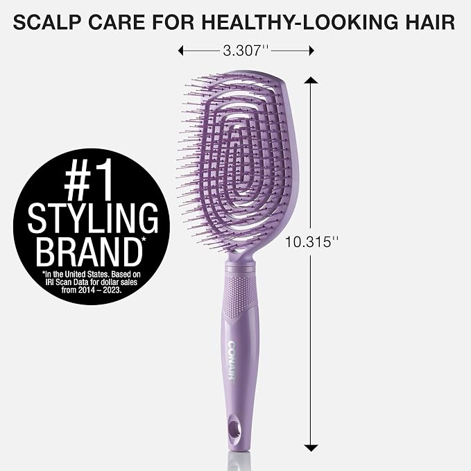 Conair Scalp Care Detangling hairbrush - Image 6