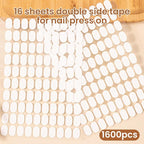 1696 Double Sided Tape for Press On Nails Stand holder Sticky Tabs Nail Art - Image 5
