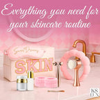 Preppy skincare set women, cute skin care kit - Image 2