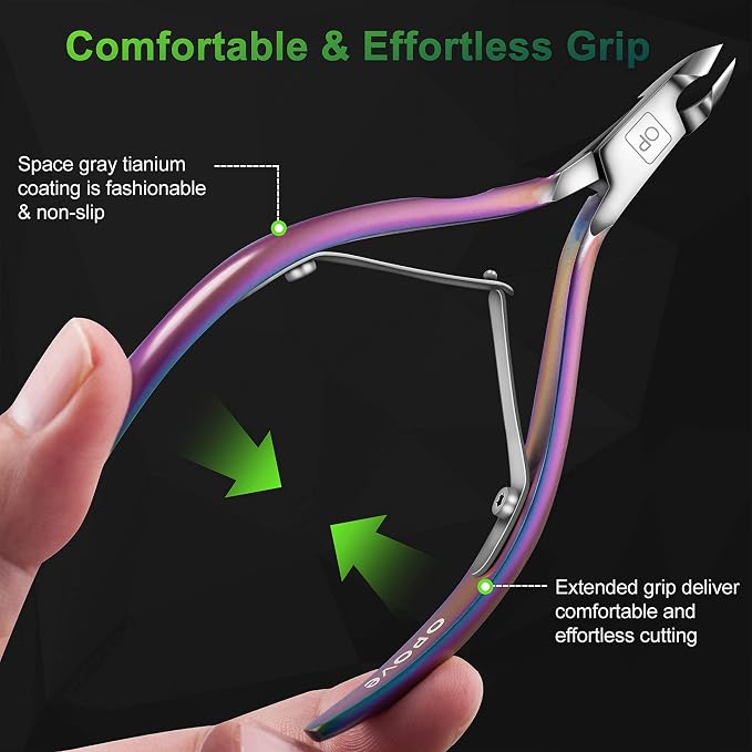 Cuticle Trimmer Cuticle Nippers Clippers Stainless Steel Hangnail Remover - Image 3
