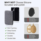 Yiclick Exfoliating Body Scrubber, Body Exfoliator Scrubber, Exfoliating Sponge - Image 5