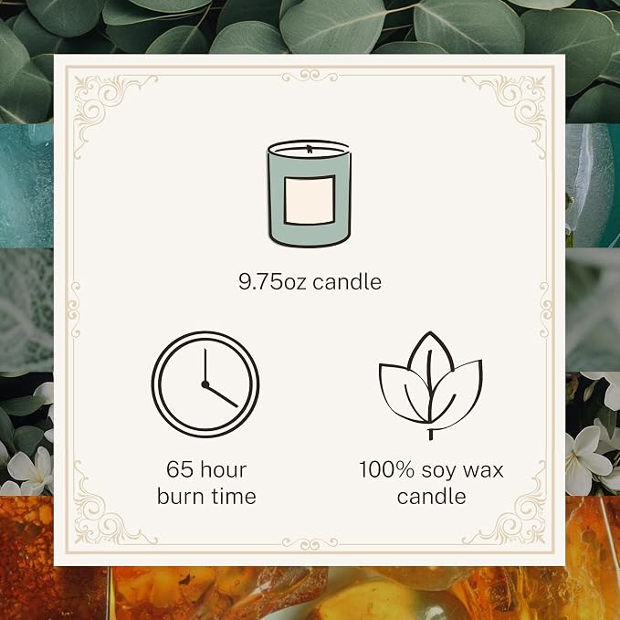 Hotel Lobby Candle Spa – Luxury Hand-Poured 9.75oz 100% Soy Wax - Image 4