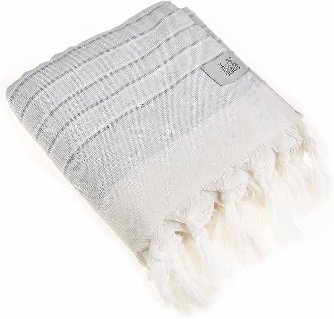 Beach Towel | Cotton Beach Towels, Sand Free, Highly Absorbent, Quick Dry - Image 3