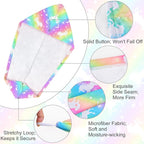 Microfiber Hair Towel Wrap for Kids 2 Pack Quick Drying Hair Towels - Image 4