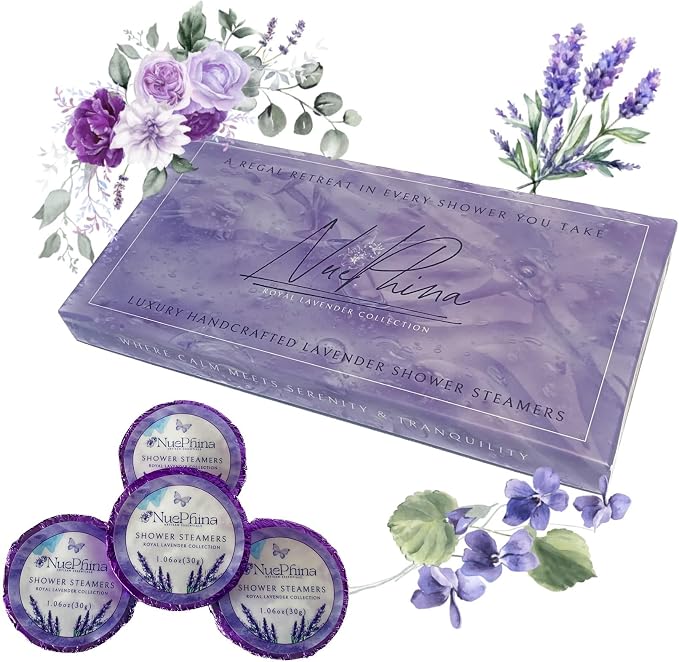 Luxury Lavender Shower Steamers, The Premium Mother’s Day Gift. 100% Natural - Image 2