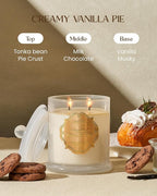 M&SENSE Creamy Vanilla Pie Soy Candles - Image 2