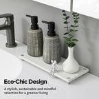 Razborci Instant Dry Sink Caddy Kitchen Sink Organizer, Quick Drying Stone Tray - Image 6