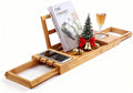 Utoplike Bamboo Bathtub Caddy Tray Bath Tray by Utoplike