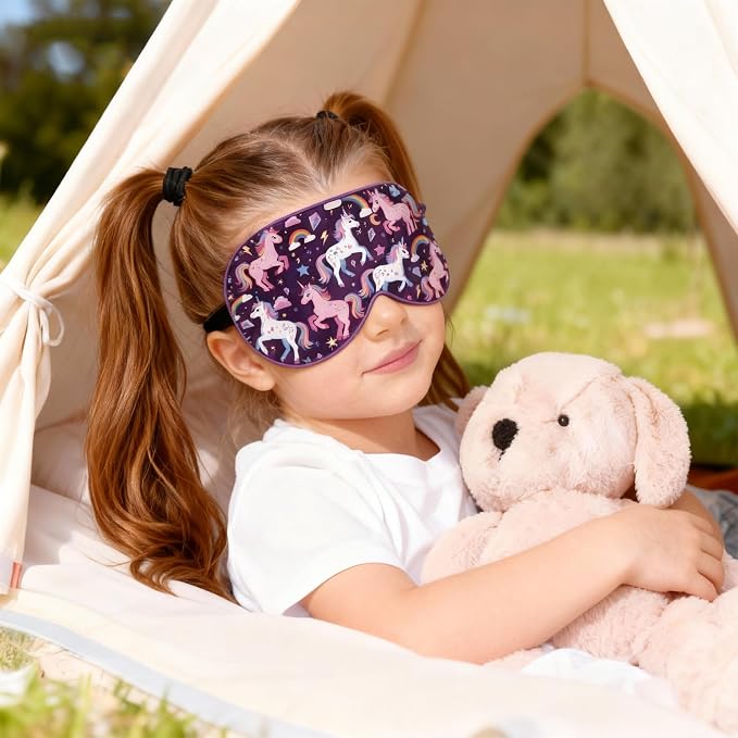 Silk Kids Sleep Mask: 100% Mulberry Silk Eye Mask, Sleeping Masks - Image 9