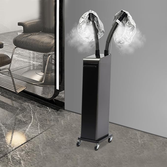 5 In 1 Heated Micro Mist Ozone Nano Hair Steamer - Image 2