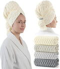 REDKISS 4 Pack Extra Large Hair Towels by REDKISSOnline