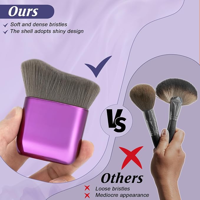 UNIMEIX Self Tanner Brush Sunscreen Body Makeup Brush Kabuki Blend Applicator - Image 3