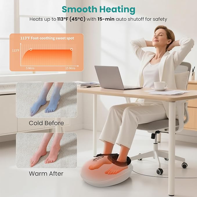 Nekteck Shiatsu Foot Massager - Image 3