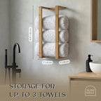 Bamboo Towel Racks - Image 3