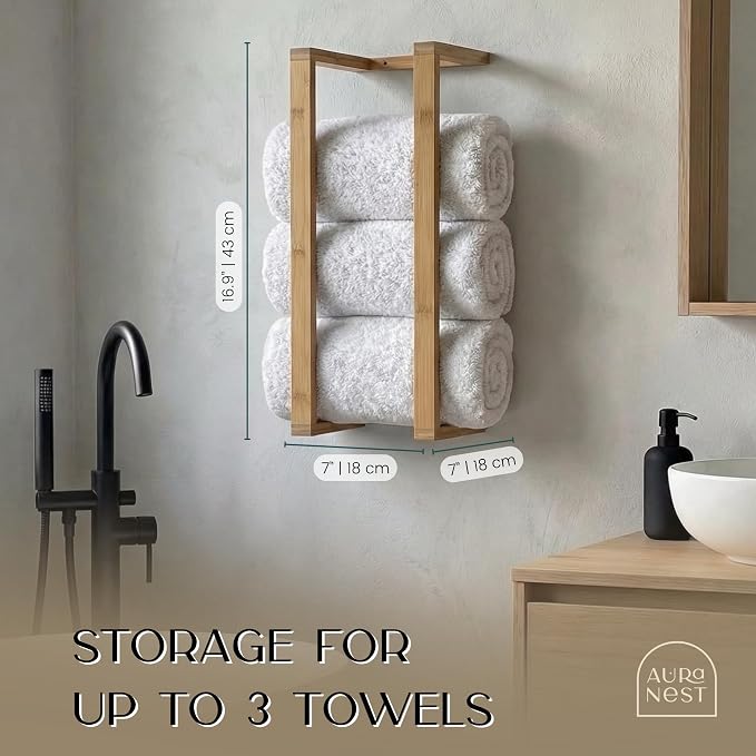 Bamboo Towel Racks - Image 3