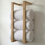 Bamboo Towel Racks by AuraNest