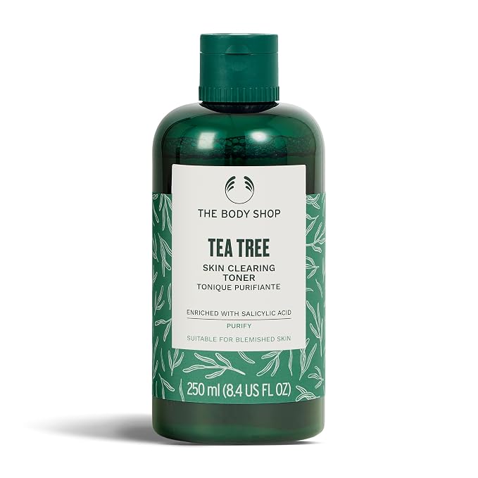 The Body Shop Tea Tree Skin Clearing Mattifying Toner – Purifying Vegan Facial by TheBodyShop