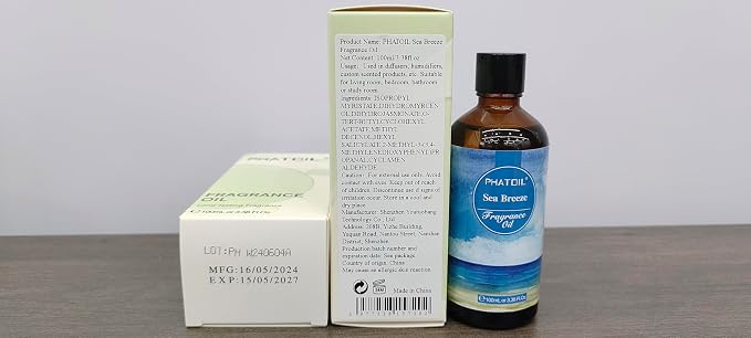 PHATOIL 3.38FL.OZ Sea Breeze Fragrance Oils - Image 8