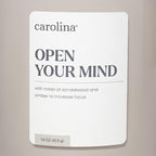 Carolina Open Your Mind Scented Candle, 16 oz Sandalwood & Amber Scented - Image 5