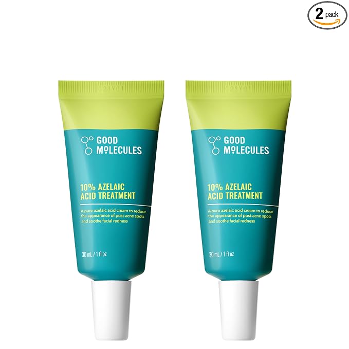 Good Molecules 10% Azelaic Acid Treatment Pack 2 – 30 ml Each by GoodMolecules