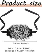 FRESHME Lace Sleep Eye Mask - Image 4