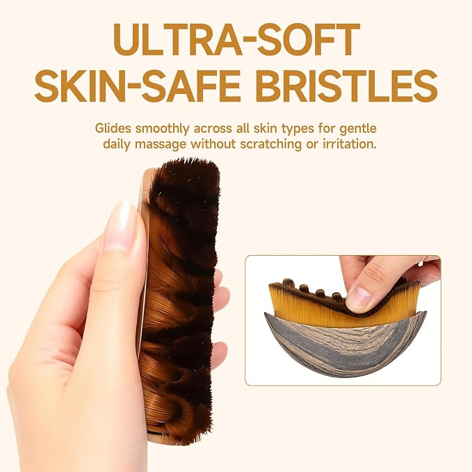 Lymphatic Contour Face Brush 2 Pack, - Image 6