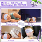 XPCARE 48 Pack Steam Eye Masks for Dry Eyes, Self Heated Steam Warm Eye Mask - Image 7