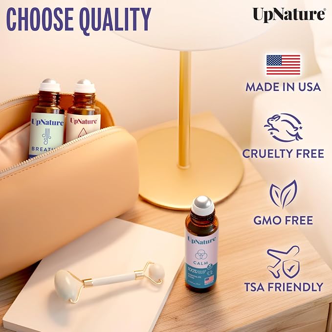 UpNature Self Care Essential Oil Roll On Set – Gifts - Image 4