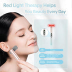 Fxtiaa Led-Face-Wand，7 in 1 LED Light Therapy Facial Red & Blue Rejuvenation - Image 4