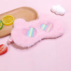 PERFECTSIGHT Sleep Eye Masks, Cute Sleep Eye Cover Lightweight Adjustable - Image 4
