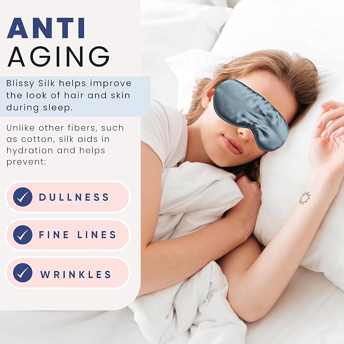 Blissy Silk Sleep Mask - Image 6