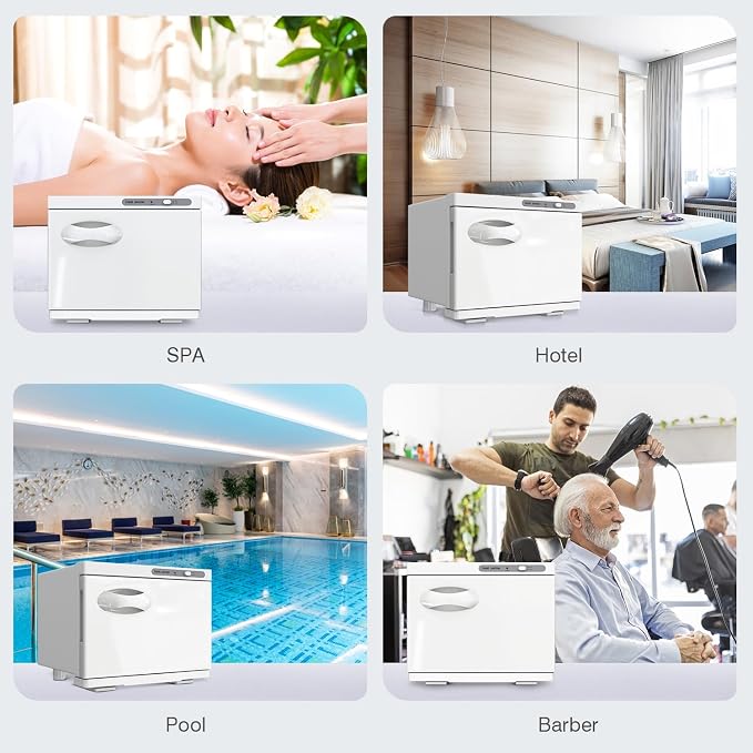 Towel Warmer Cabinet, 8L Hot Spa Small Towel Warmer Heating Use - Image 7