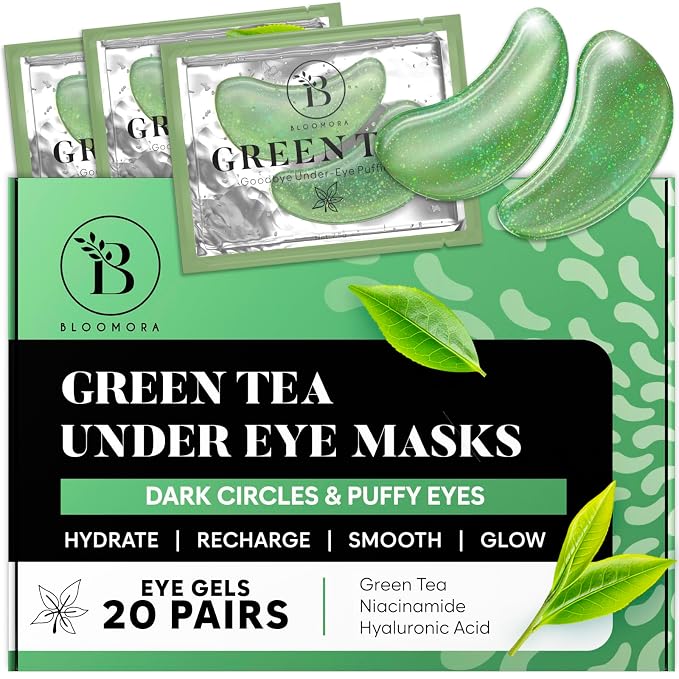 BLOOMORA Green Tea Under Eye Patches by Unknown