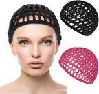 WLLHYF Wig Cap Thick Long Hair Caps Adjustable Net Mesh Braided Weaving Making by WLLHYF