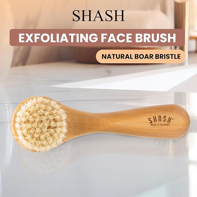 SHASH Made in Germany Hand Made Since 1869 First Cut 100% Boar Bristle - Image 4