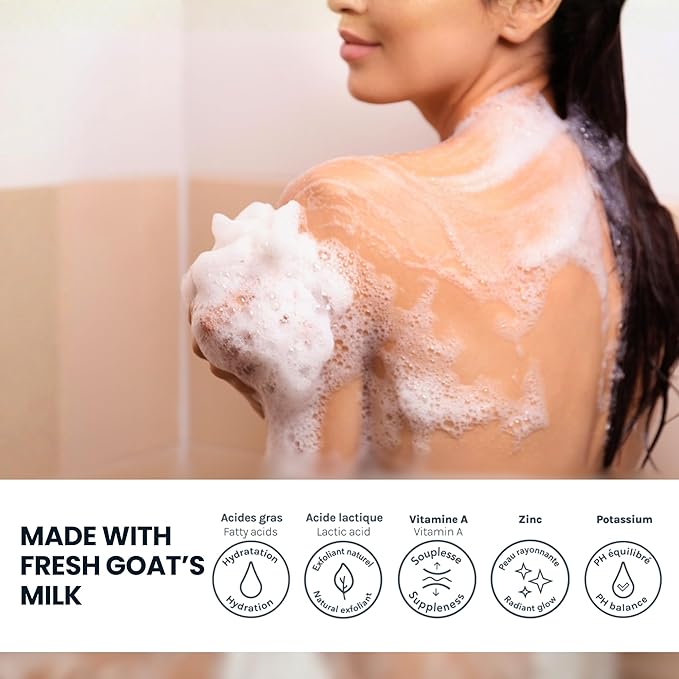 Caprina Goat Milk Bar Soap, 5 oz, Natural Hand & Body Soap Bars, Moisturizing - Image 2
