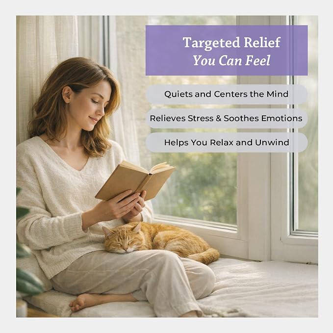 Silk Road Organic Restful Ease Essential Oil Sleep & Stress Blend Roll On - Image 2