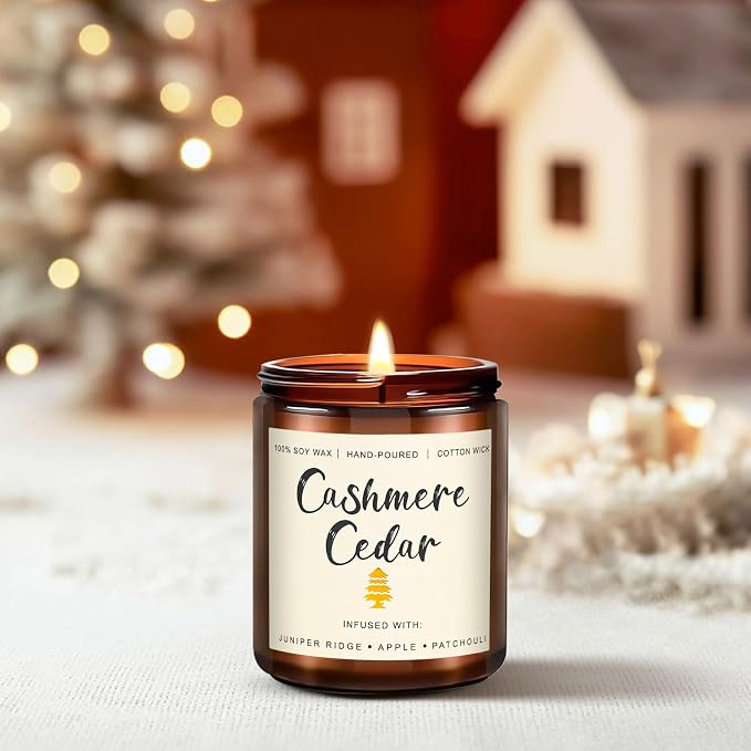 Candles for Home Scented, 6 x 3.5 oz Soy Wax & 150 Hours Long Lasting Fall - Image 8